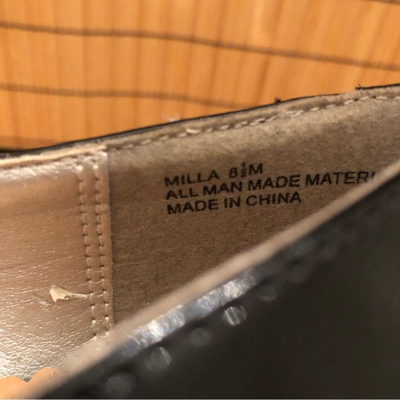 black chunky heel pumps/shoes - Picture 6 of 6